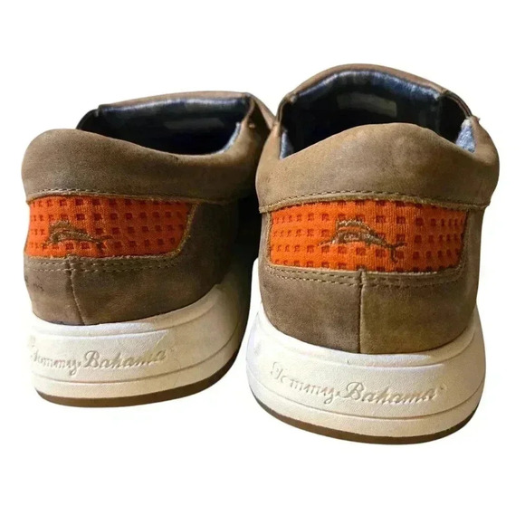 Tommy Bahama Paradise Around Dark Brown Men's Shoes Size 8 - Picture 4 of 4